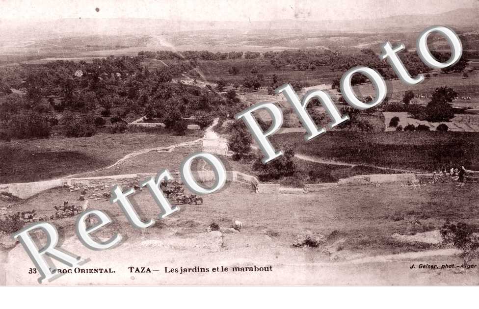 Les jardins et le marabout