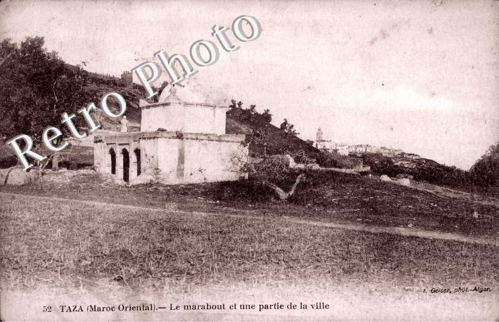 le Marabout et une partie de la ville