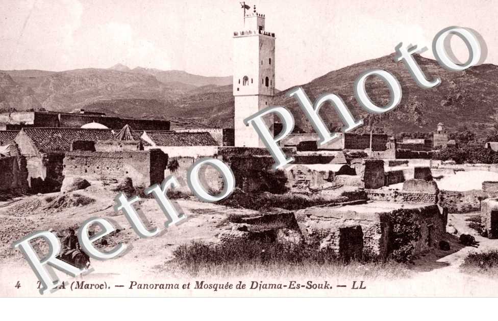 Panorama et Mosquee de Djama-Es-Souk