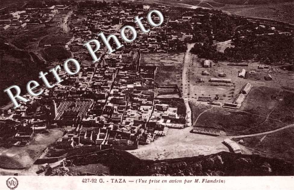 Vue prise en avion par Monsieur Flandrin