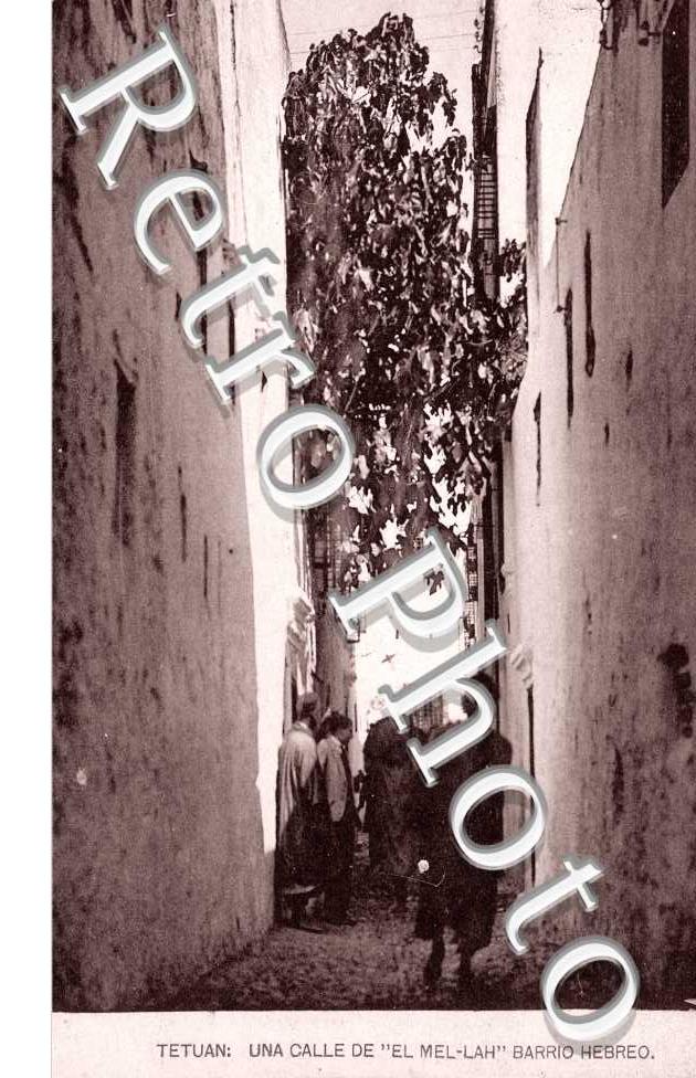 Una calle de " El Mel-Lah " Barrio Hebreo