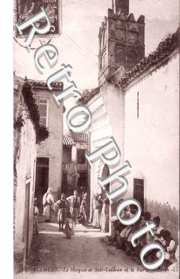 la Mosquee de Sidi-Liddoun et la Rue Beni-Zayen