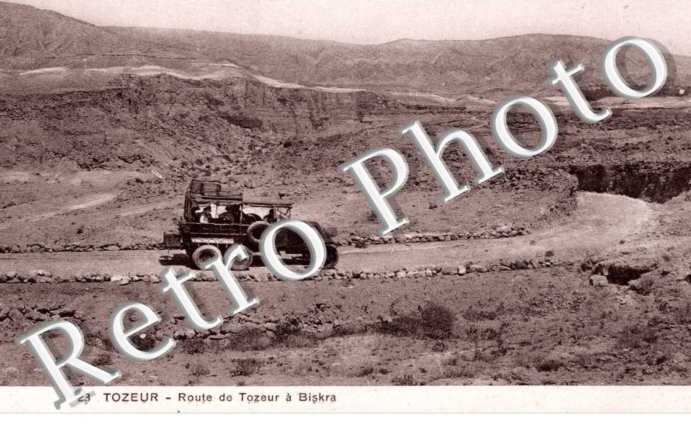 Route de Tozeur a Biskra