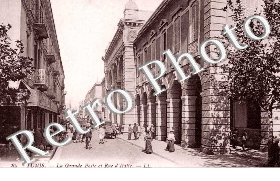 La Grande Poste et rue d&#039;Italie