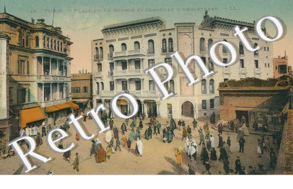Place de la Bourse et Consulat d&#039;Angleterre