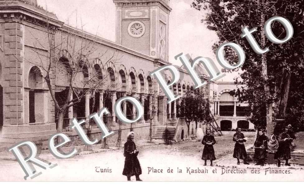 Place de la Kasbah et Direction des Finances