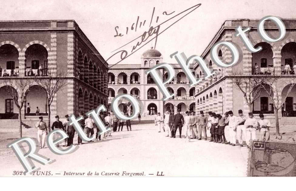 intérieur de la caserne Forgemol