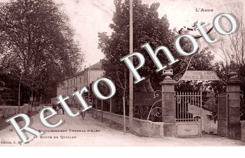 etablissement Thermal et route de Quillan