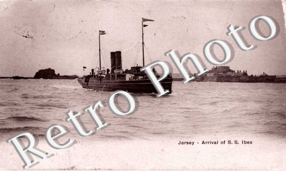arrival of S.S. Ibex