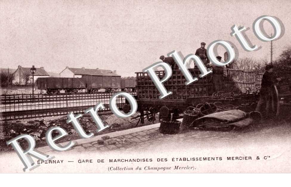 gare de marchandises des etablissements Mercier & Cie.