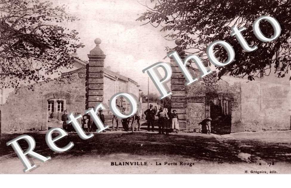 la porte rouge