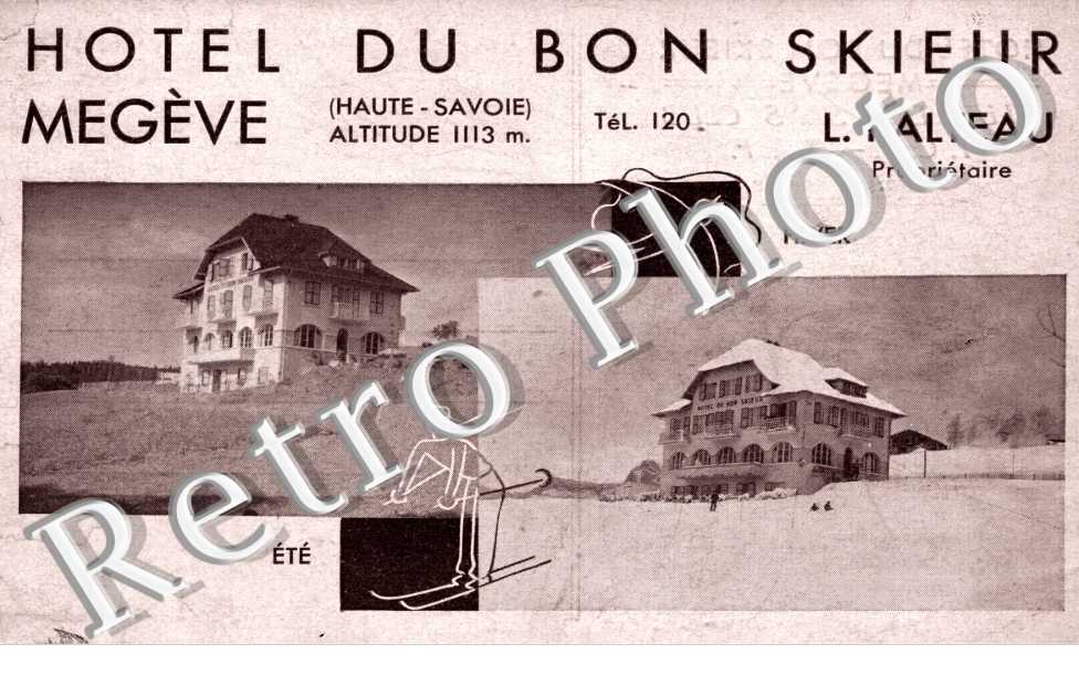 Hotel du bon skieur  L. Palteau