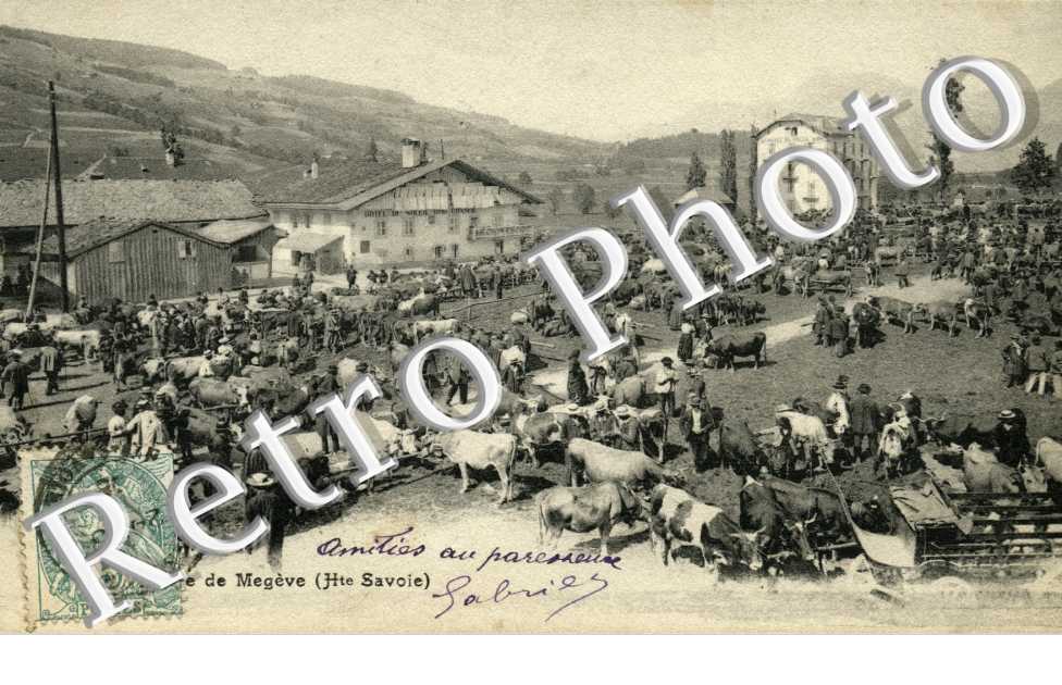marche aux beoufs de Megeve