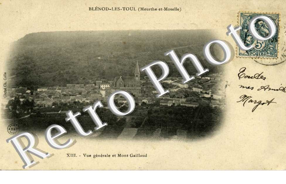 Vue generale et Mont Gaillaud