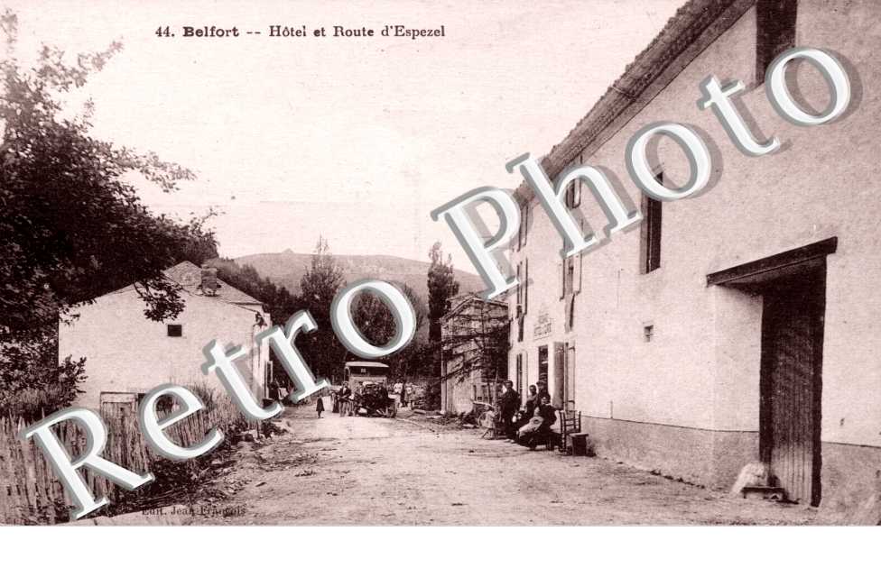 hotel et route d&#039;Espezel
