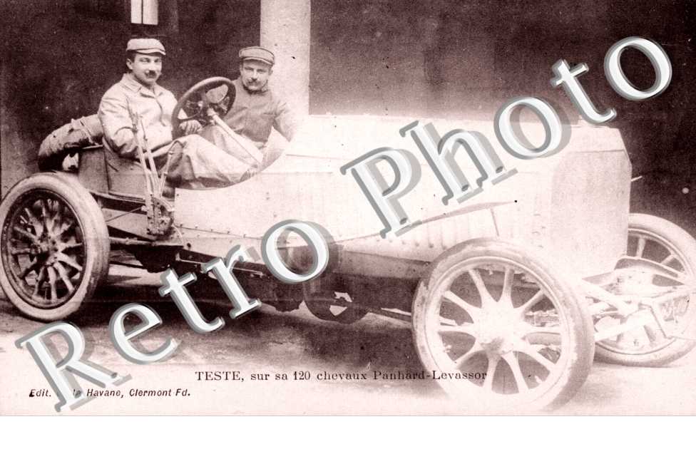 TESTE sur sa 120 chevaux Panhard-Levassor