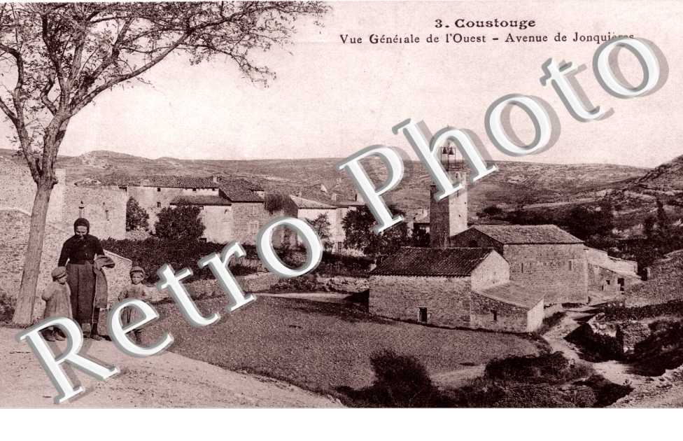 vue generale de l&#039;ouest Avenue de Jonquieres
