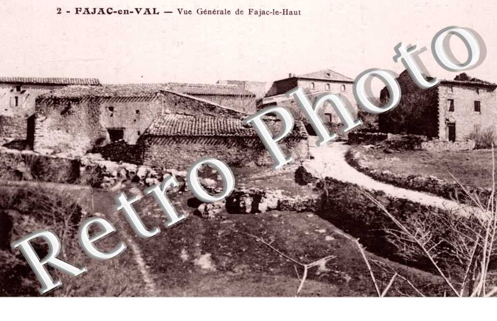 vue generale de Fajac-le-Haut