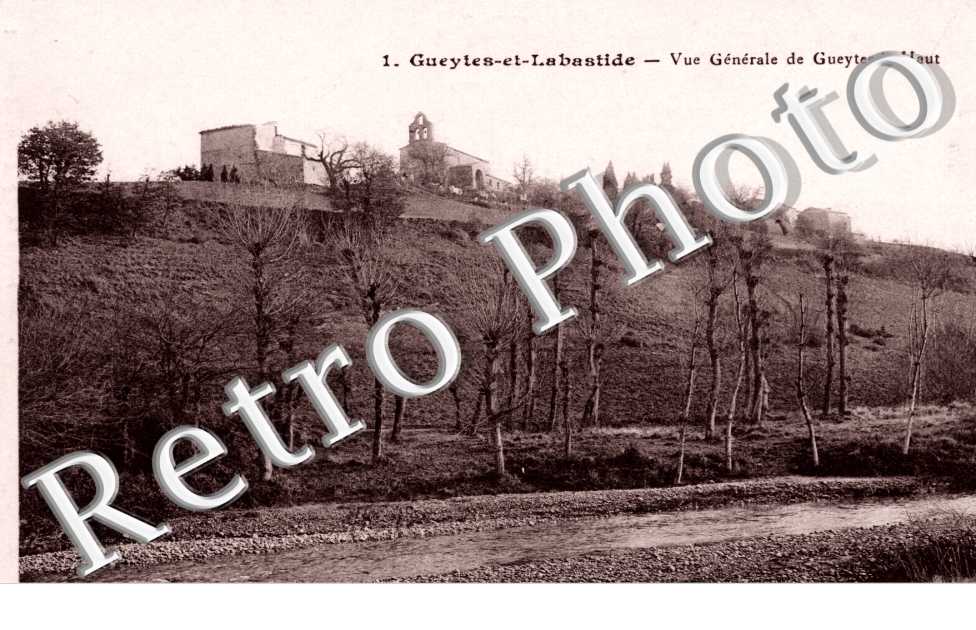 vue generale de Gueytes-le-Haut