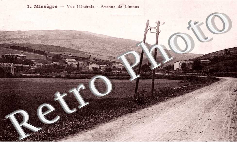 vue generale Avenue de Limoux