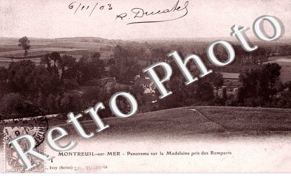 Panorama sur la Madelaine pris des remparts
