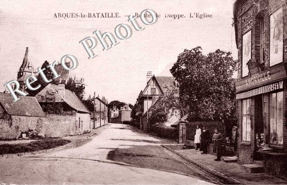 Route de Dieppe - l&#039;eglise