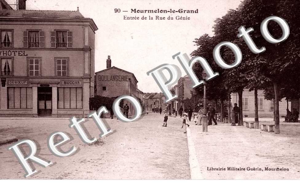 entree de la rue du Genie