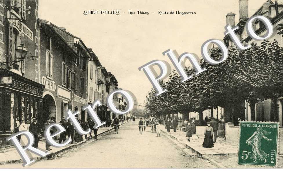 Rue Thiers - route de Hasparren