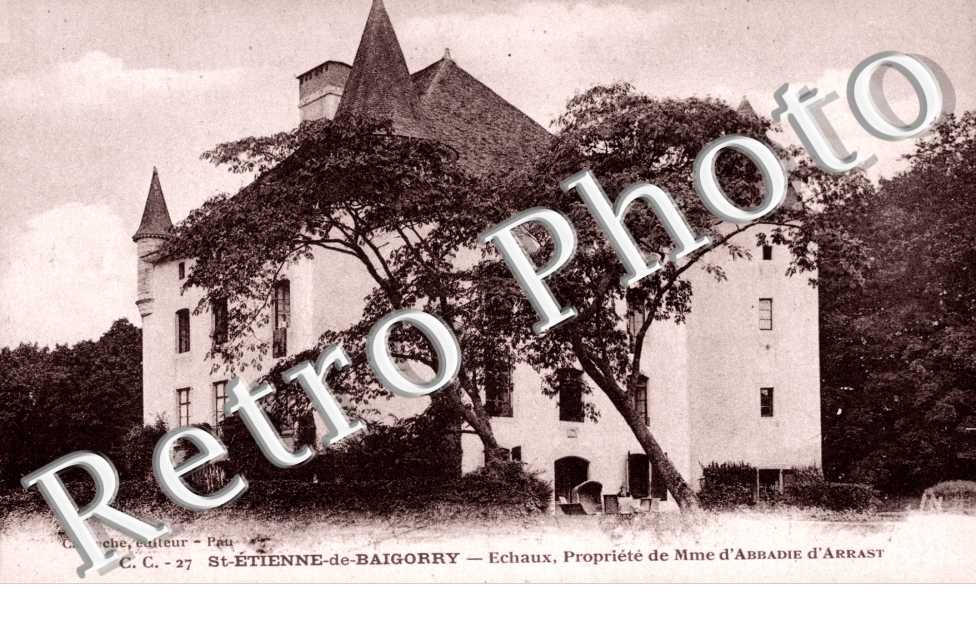 Echaux - propriete de mme d&#039;Abbadie d&#039;Arrast