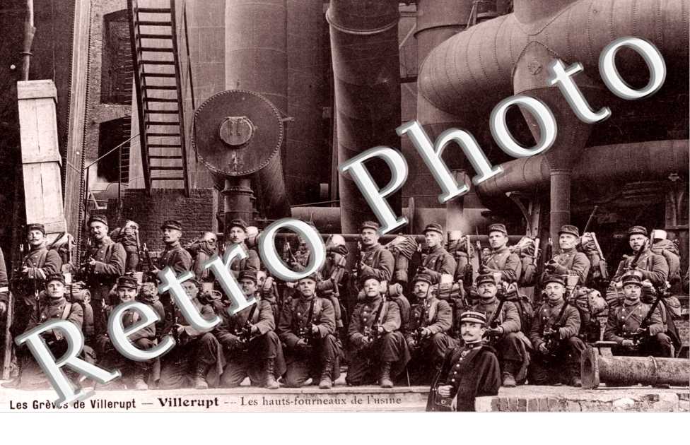 Les greves de Villerupt Les hauts fourneraux de l'usine de Laval-Dieu