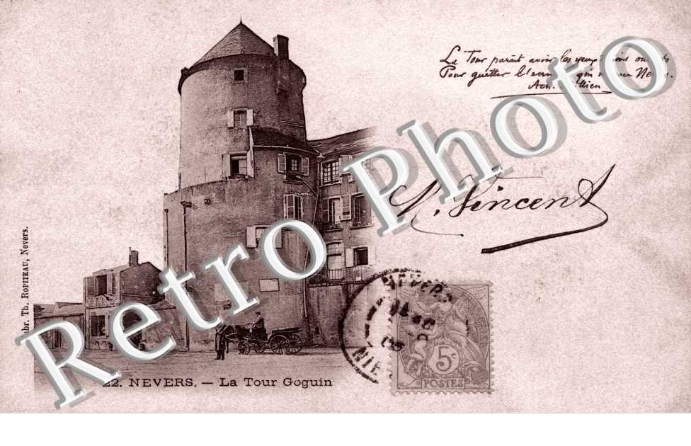 La tour Goguin - poeme d'Achille Millien