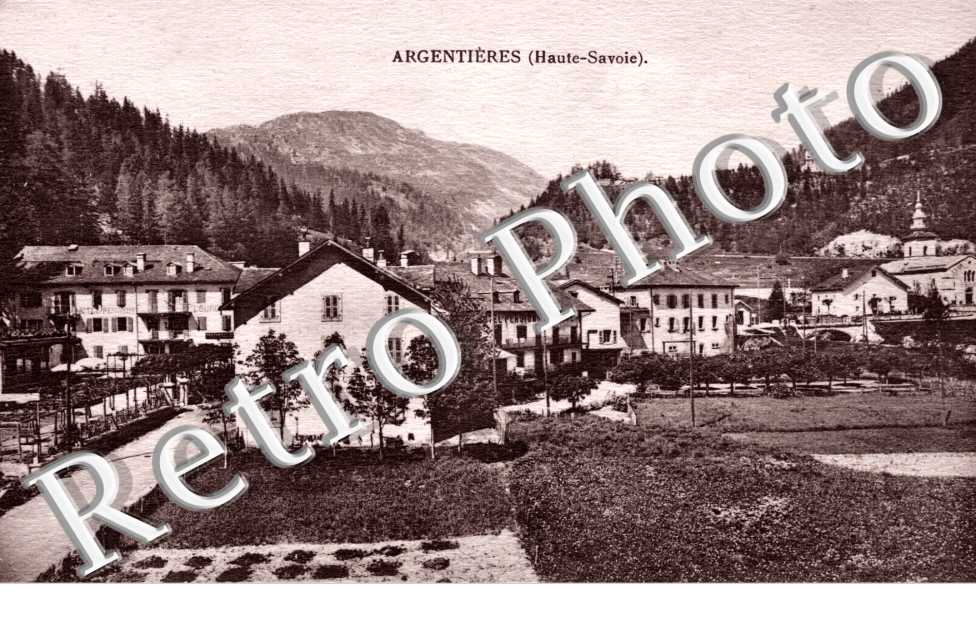 Argentieres  Vue generale