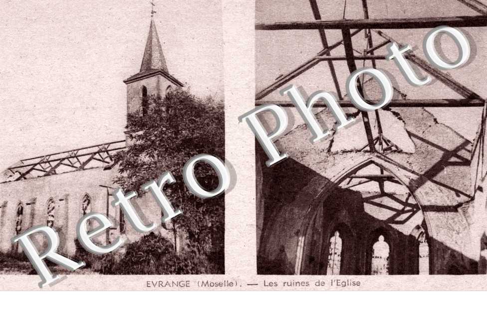 les ruines de l&#039;eglise