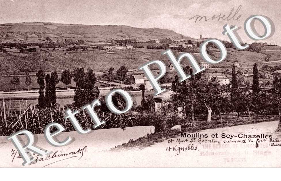 Moulins et Scy Chazelles - vue generale