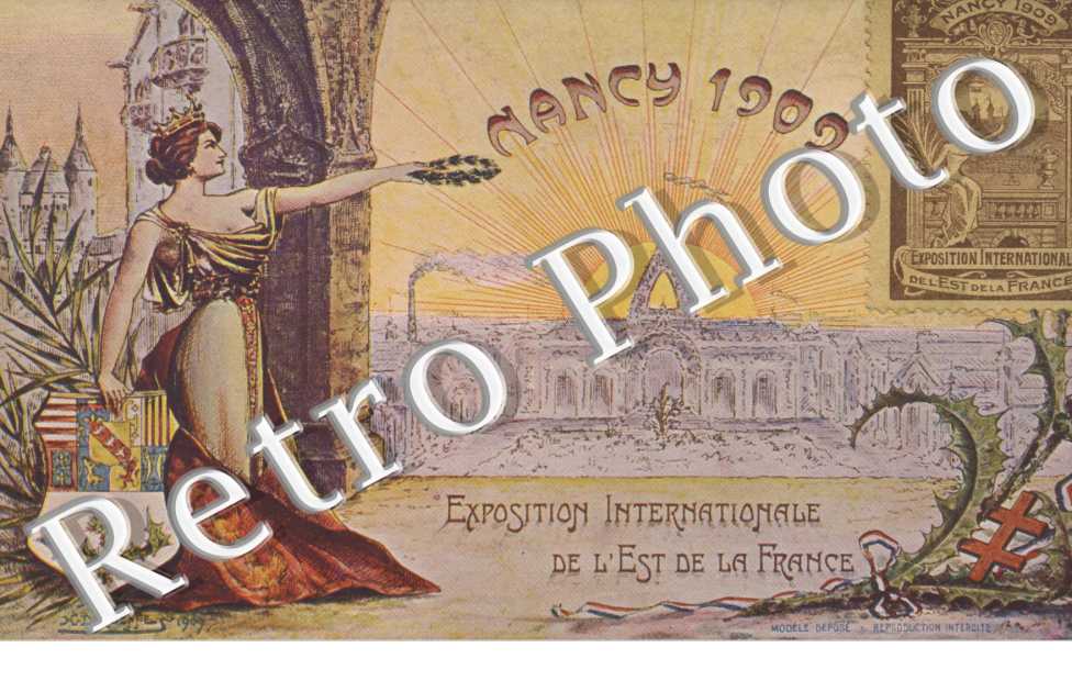 Nancy 1900 exposition Internationale de l&#039;Est de la France