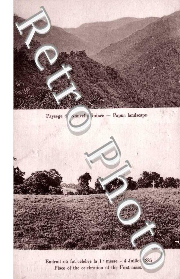 Paysage, Endroit ou fut celebrer la 1er messe