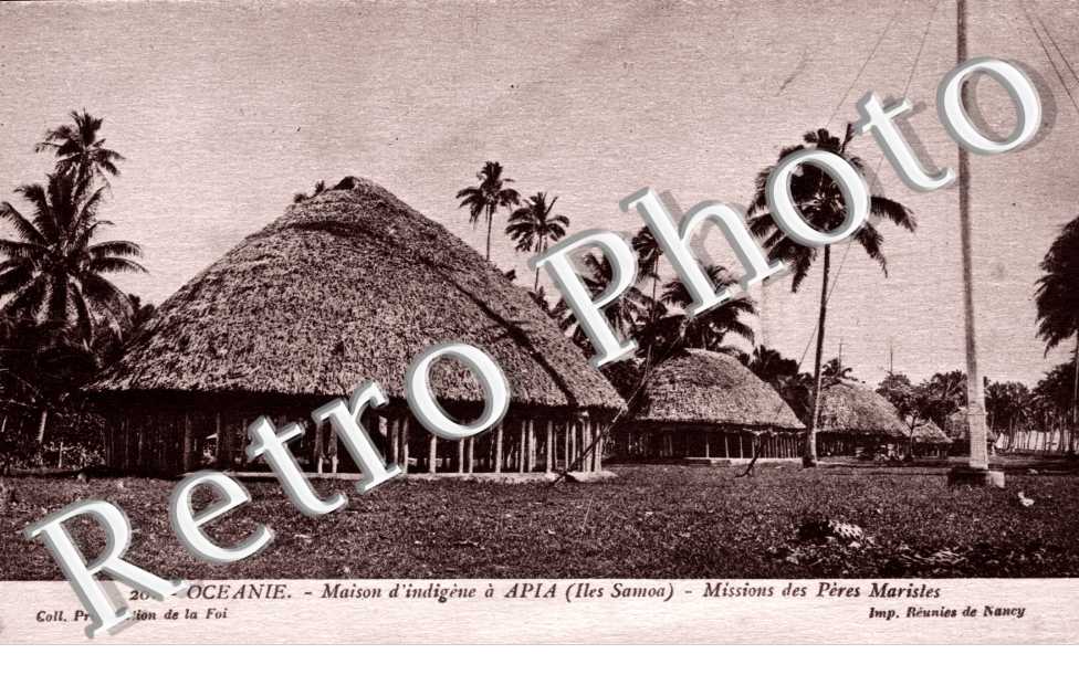 Maison d&#039;indigene a Apia