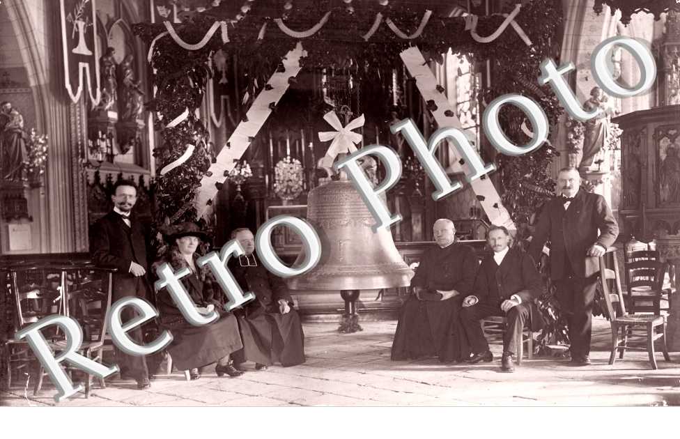 Souvenir d&#039;un Beau Jour-  Bapteme de la cloche Julie-Lucie-Charlotte  Ennevelin 22 octobre 1922