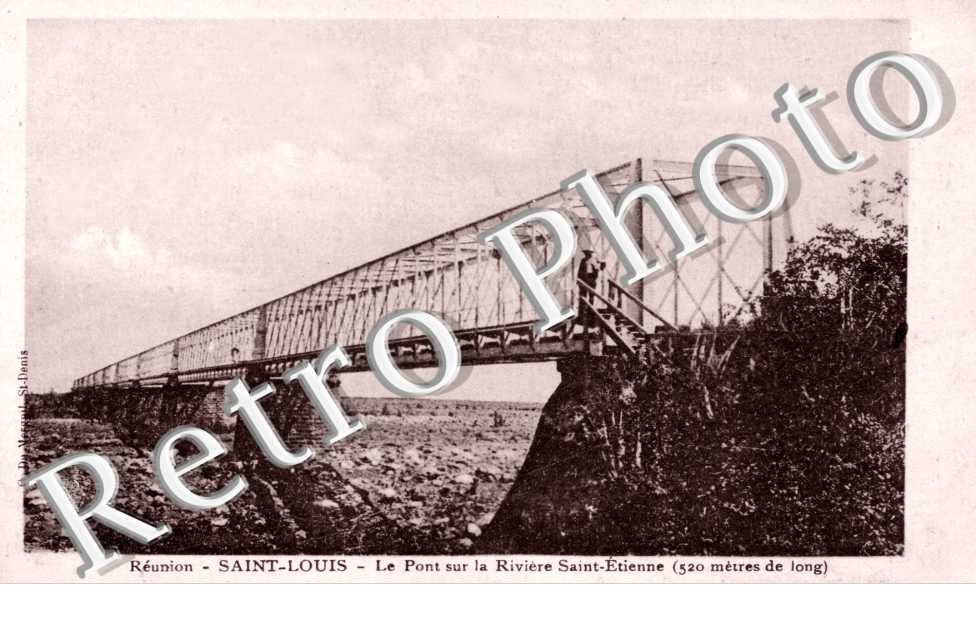 le pont sur la rivie Saint Etienne