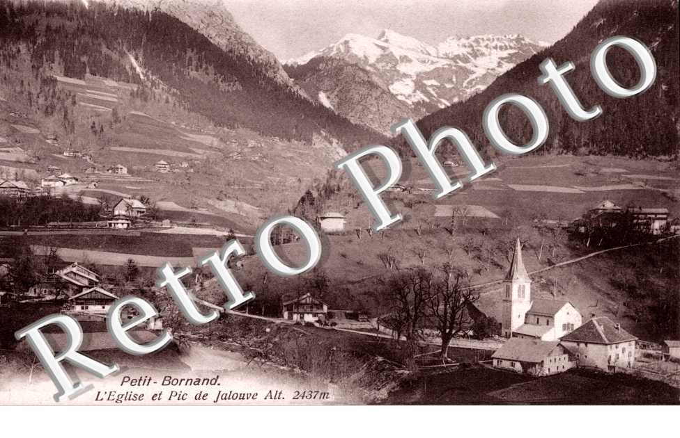 l&#039;eglise et pic de Jalouve