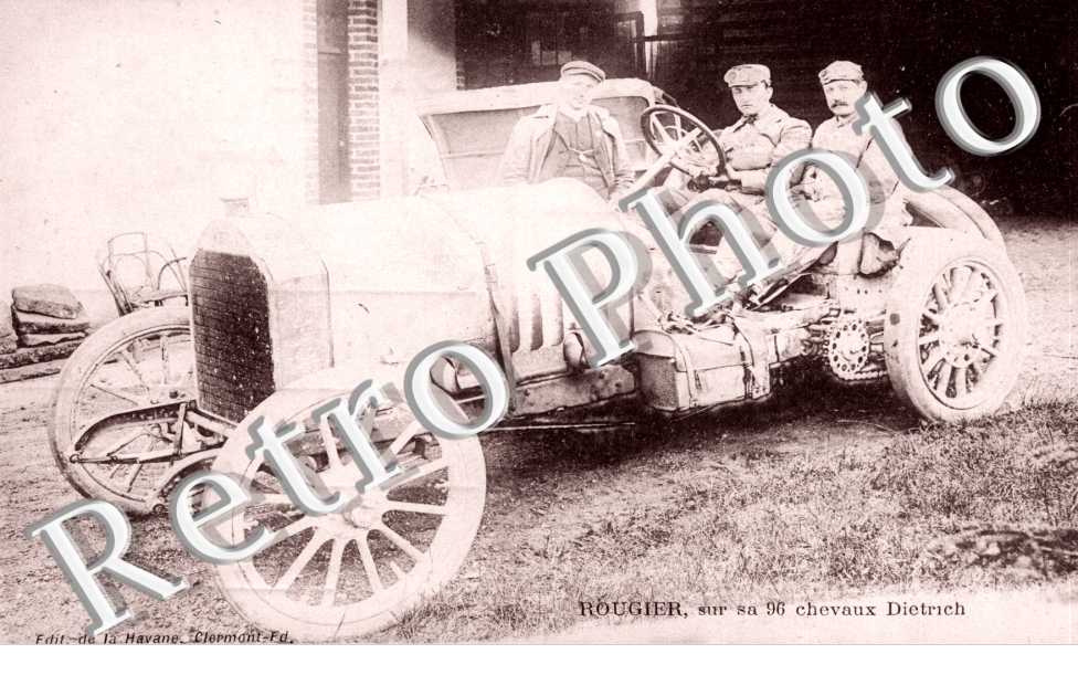 Rougier, sur sa 96 chevaux Dietrich