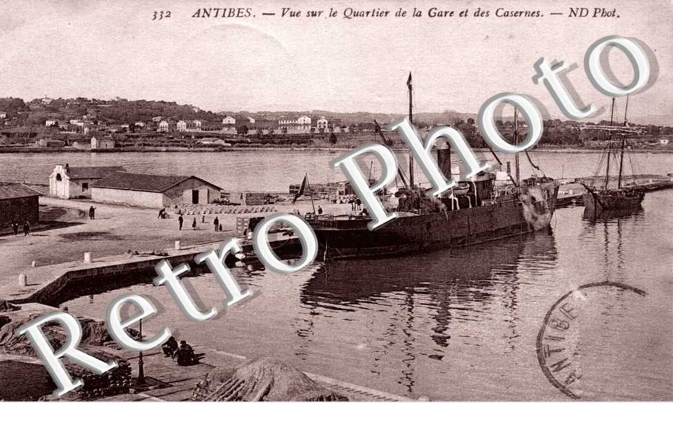vue sur le quartier de la gare et les casernes