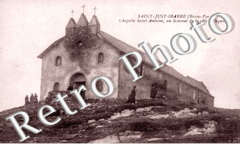 chapelle Saint-Antoine, au sommet de la cote d&#039;Osquiche