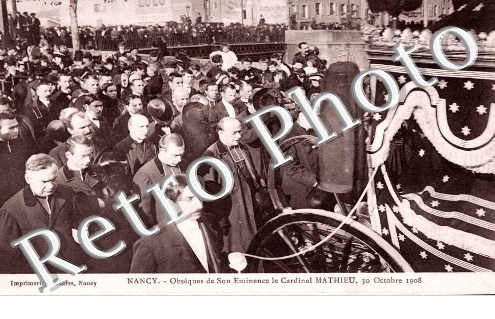 Obseques du Cardinal Mathieu 30 Octobre 1908