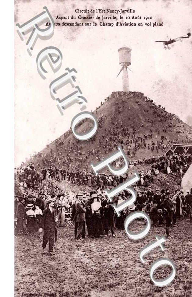 Circuit de l'Est Nancy Jarville Aspect du Crassier le 10 aout 1910