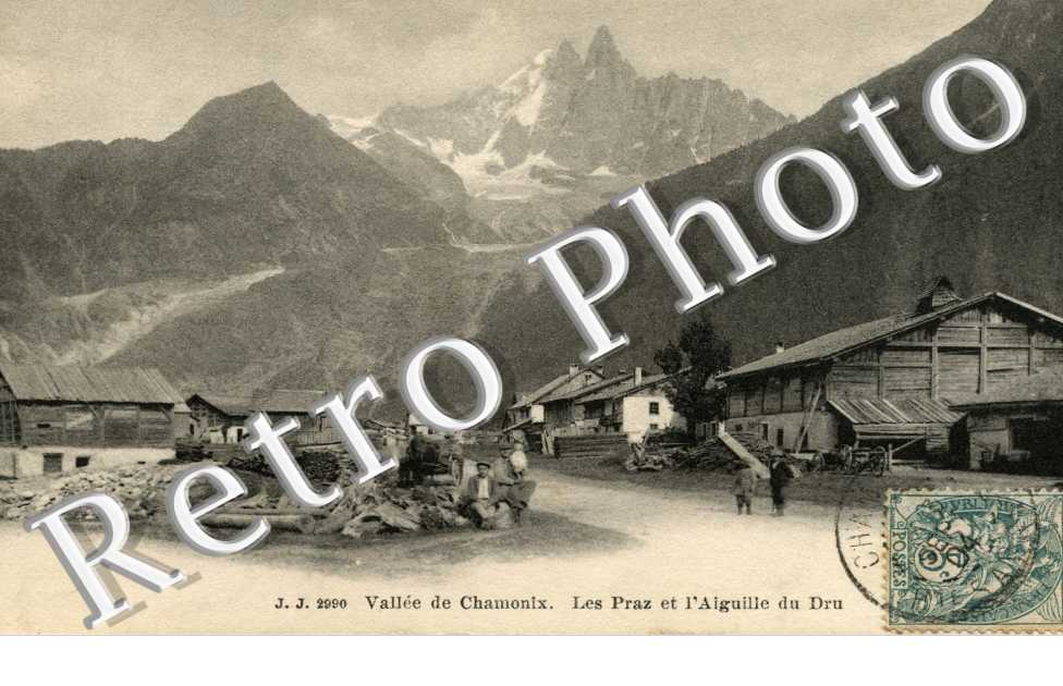 les Praz et l&#039;aiguille du Dru