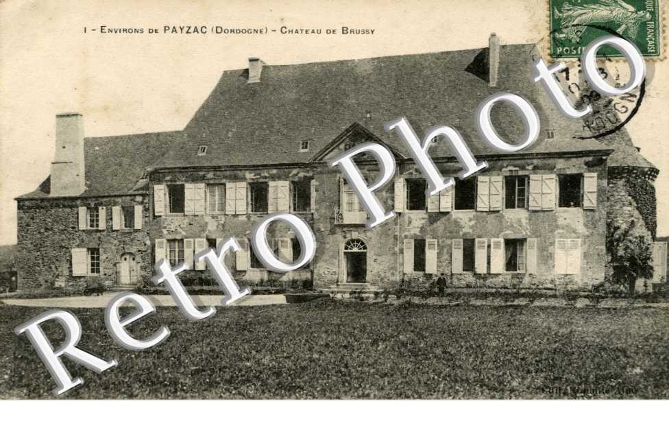 environs de Payzac Chateau de Brussy