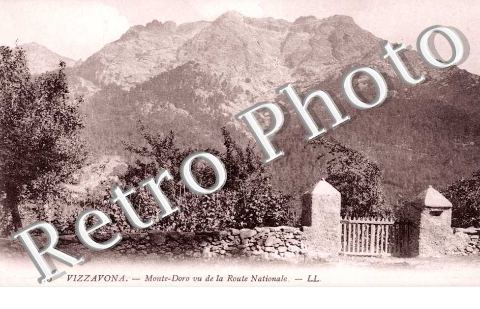 Monte Doro vu de la route nationale