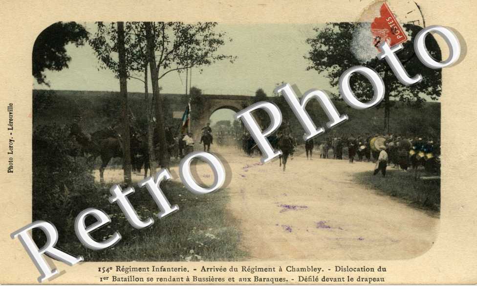 arrivee du regiment