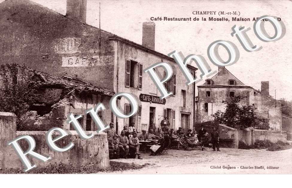 Cafe restaurant de la Moselle Maison Arnould